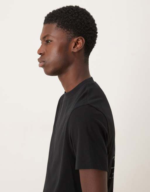 ASOS DESIGN t-shirt with celestial spine graphic in black, 4 of 5