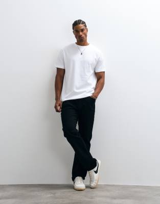Asos Design T-shirt With Coffee Graphic In White