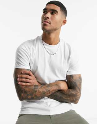asos plain white t shirt