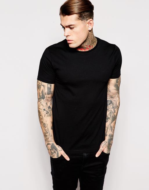 Asos black t hot sale shirt