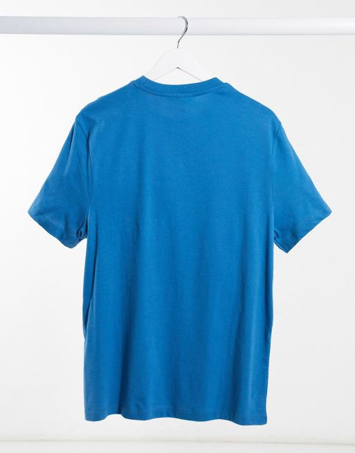 ASOS DESIGN t-shirt with crew neck in blue | ASOS