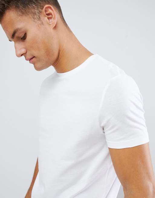 Asos mens white t hot sale shirt