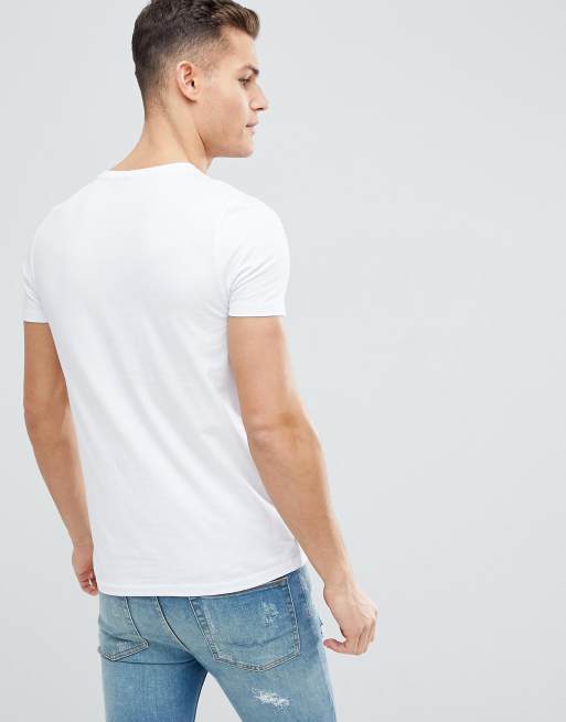 ASOS DESIGN t-shirt with merci French slogan print, 2 of 4
