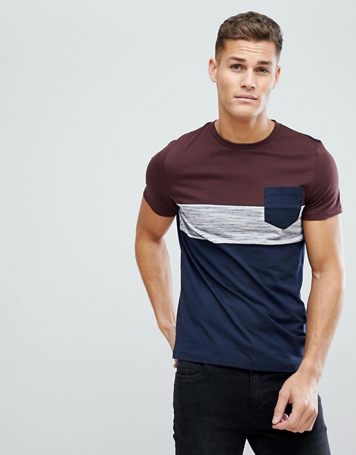 ASOS DESIGN t-shirt with pocket in inject fabric | ASOS