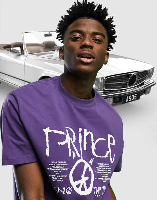 Tee shirt purple rain hot sale