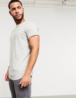 ASOS DESIGN t-shirt with roll sleeve 