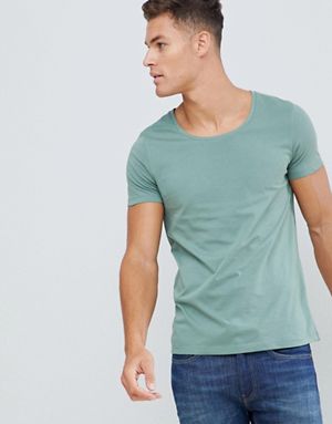 Scoop Neck T-Shirts | Men's Scoop Neck T-Shirts | ASOS