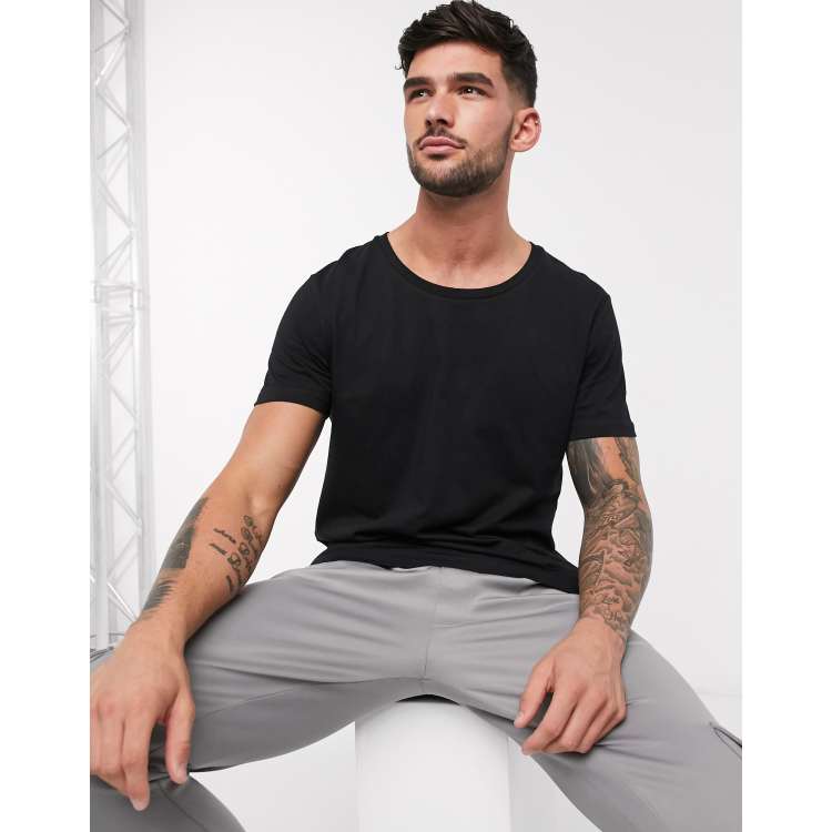 asos scoop neck t shirt