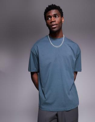 Asos Design T-shirt With Sports Graphic In Gray