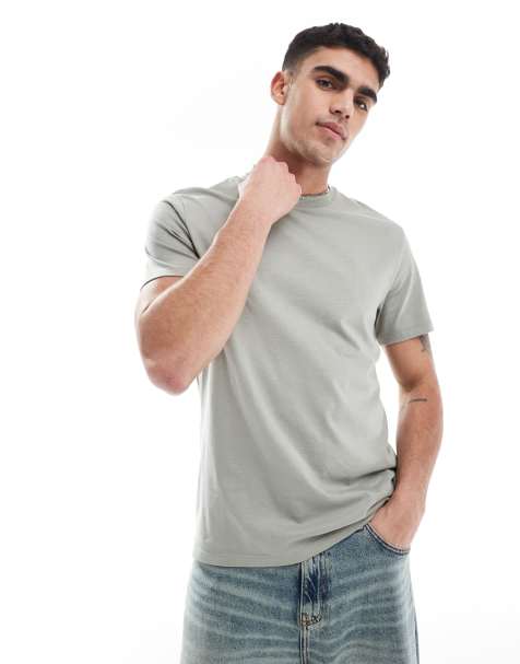 ASOS DESIGN Essentials t-shirt with crew neck in khaki