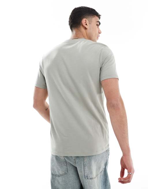 ASOS DESIGN – T-shirt z okrągłym dekoltem, w kolorze khaki, 4 z 4