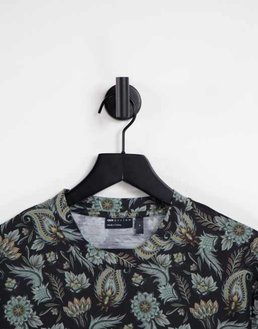 ASOS DESIGN – T-shirt ze wzorem paisley na całej powierzchni, 3 z 4