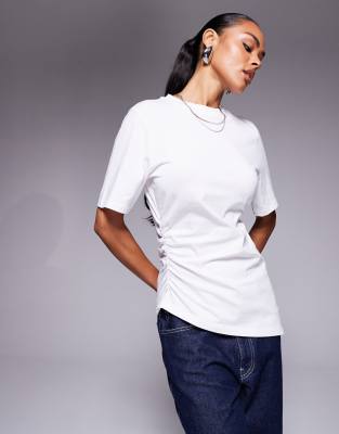 Kiwistar - T-Shirt tailliert - Damen - weiss - Maus - mit Motiv