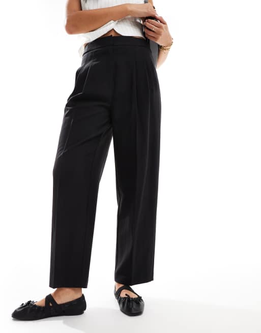 Asos black pants best sale