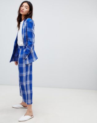 asos plaid pants womens