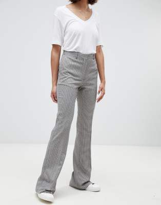 slim flare trousers