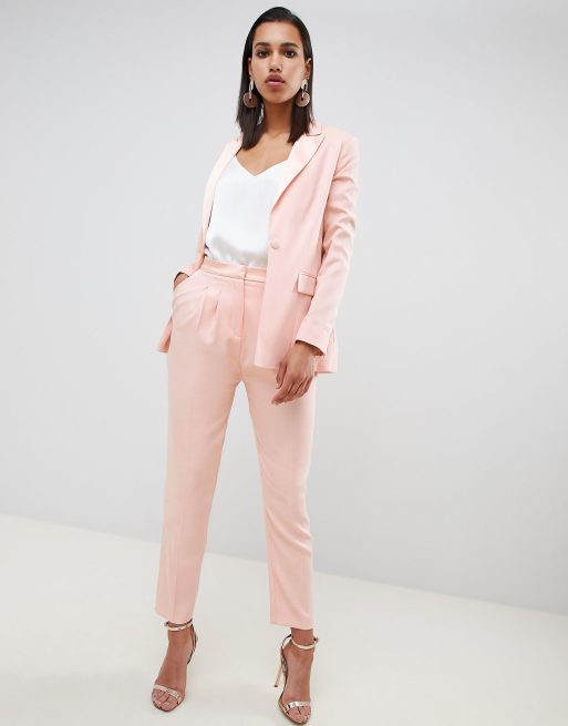 ASOS DESIGN satin contrast suit , 4 of 4