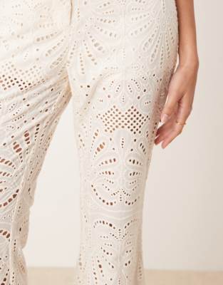 Asos Design Tailored Embroidered Pants