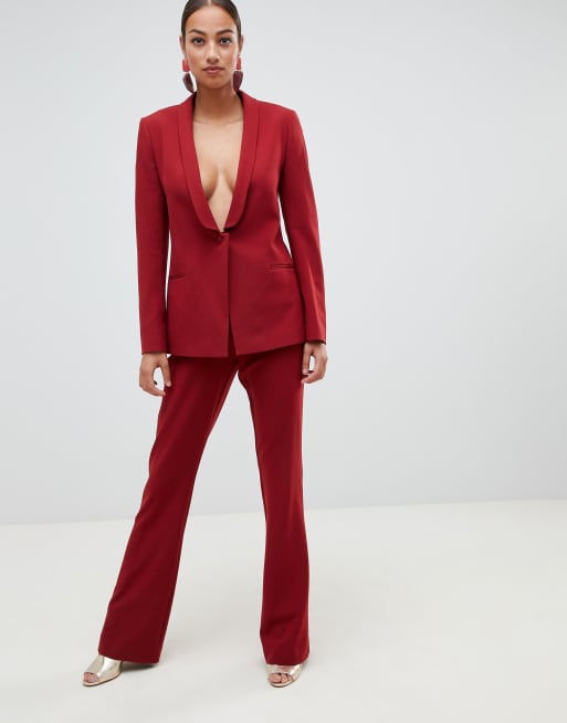 ASOS DESIGN Red Suit