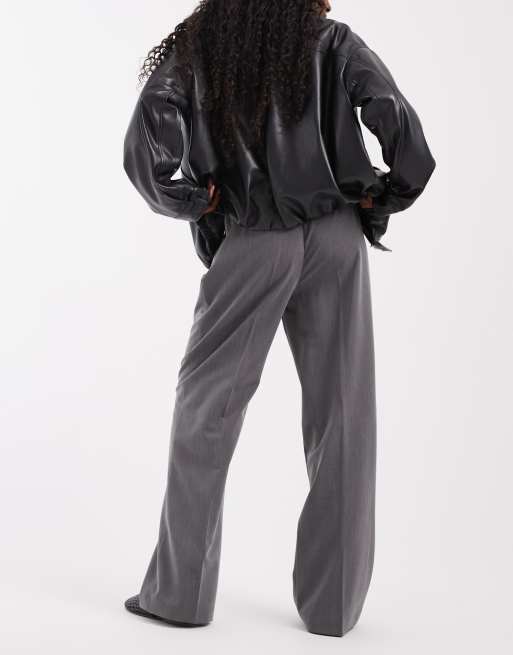 ASOS DESIGN Tailored jogger trouser in grey, 3 of 5