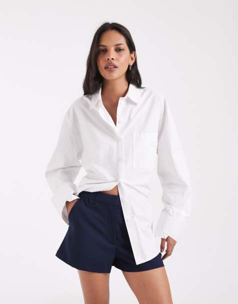 ASOS DESIGN Tailored micro shorts in navy - view 1