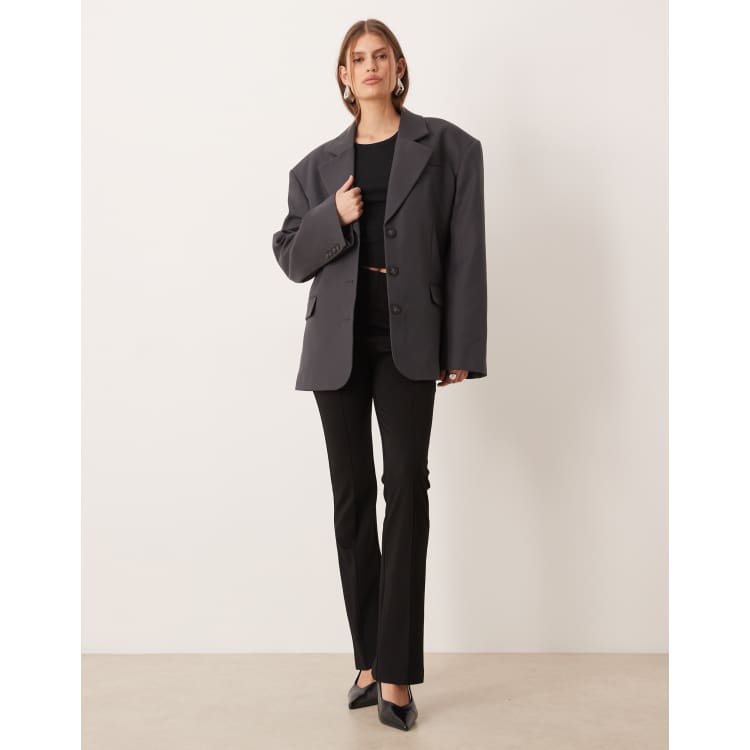 ASOS DESIGN tailored oversized power shoulder blazer in