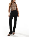 [ASOS DESIGN] ASOS DESIGN tailored pintuck pants in black 8 BLACK