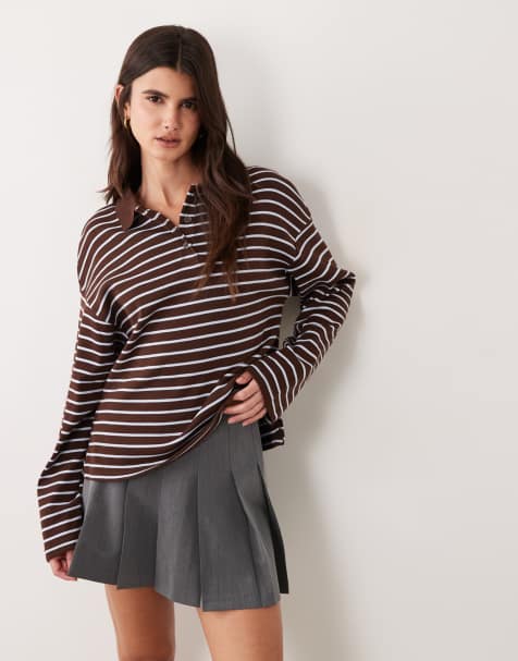 ASOS DESIGN Tailored pleated mini skirt in charcoal - view 1
