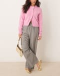 [ASOS DESIGN] ASOS DESIGN tailored pull on pants in grey 6 Grey