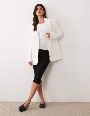 Asos Design Tailored Relaxed Blazer In White