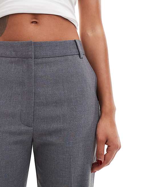 ASOS DESIGN tailored slim straight pants in gray | ASOS ASOS DESIGN tailored slim straight pants in gray | ASOS