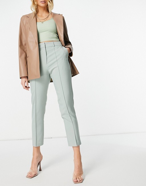 ASOS DESIGN tailored smart mix & match cigarette suit trousers