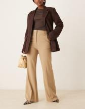& Other Stories linen pants in beige (part of a set)