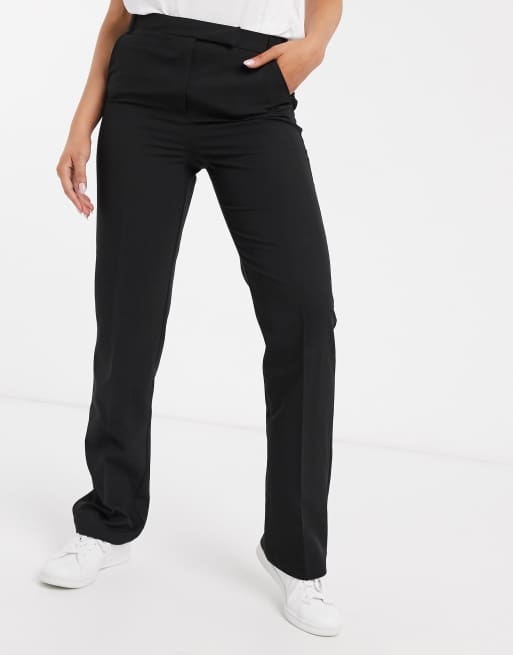 Asos Design Tailored Straight Leg Trousers Asos