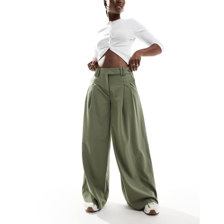 【SISE】SUPER WIDE GATHER PANTS 207294272-1-khaki?$n_750w$&wid