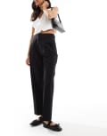 [ASOS DESIGN] ASOS DESIGN tailored tapered pants in black 12 Black