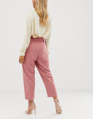 tailored ankle grazer trousers