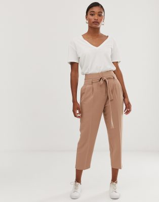 tapered ankle grazer trousers