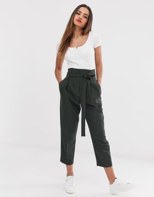 asos ankle grazer trousers