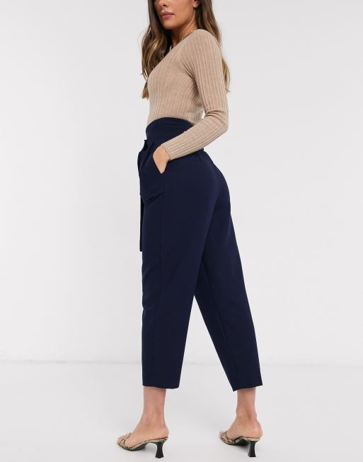 Tapered Ankle Grazer Trousers