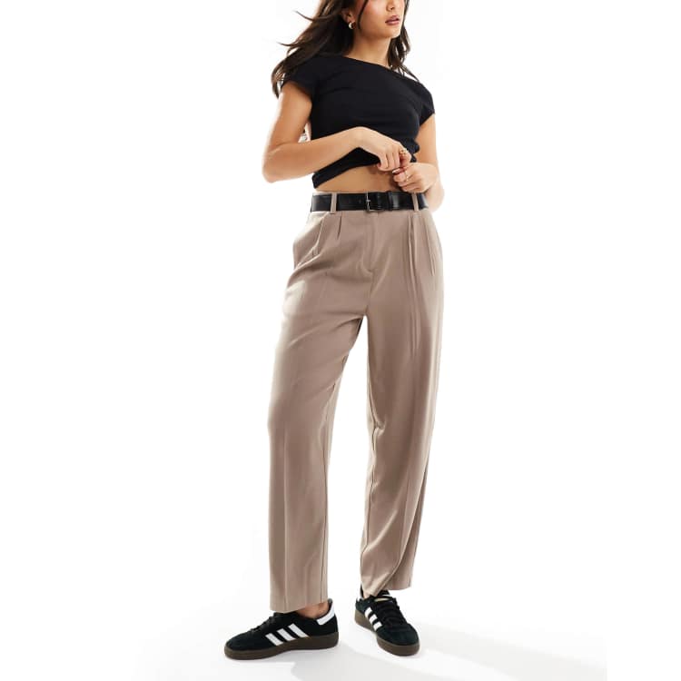 Wide Leg Classic Paperbag Skinny Pants ASOS DESIGN Tailored