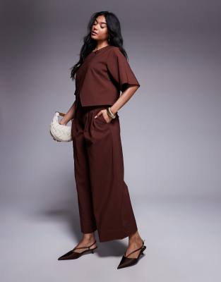 【eaphi】wrap design button slacks 208418132-3