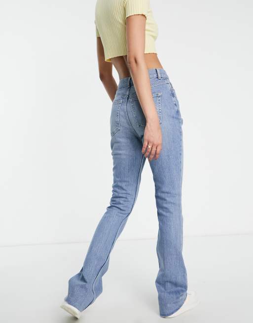 Asos flared jeans best sale