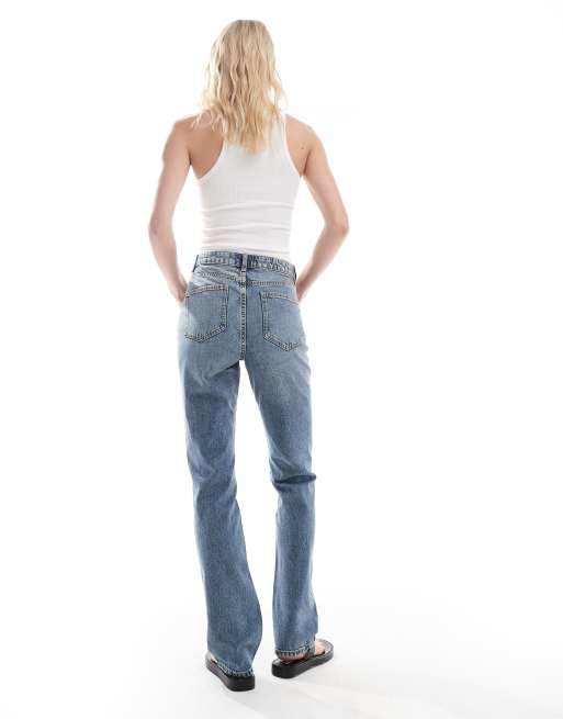 ASOS DESIGN Tall 90s straight jeans in vintage wash , 3 of 5