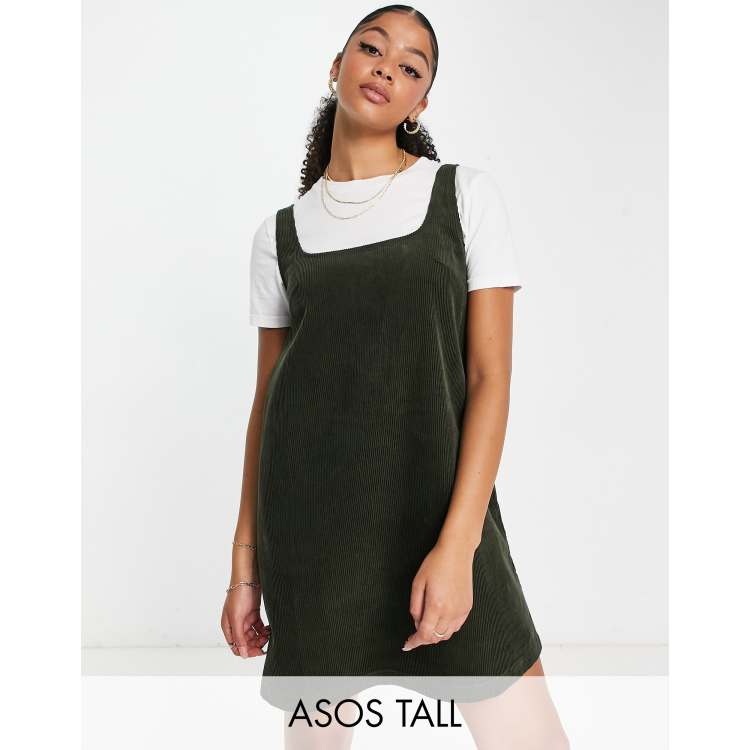 Pinafore dress a line on sale