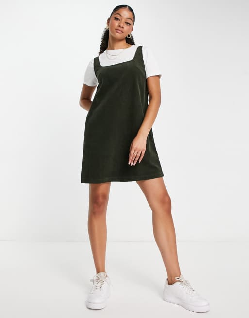 Asos tall pinafore clearance dress