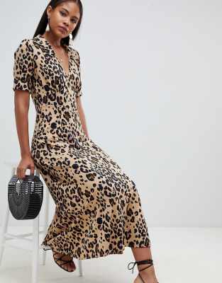 leopard print dress tall