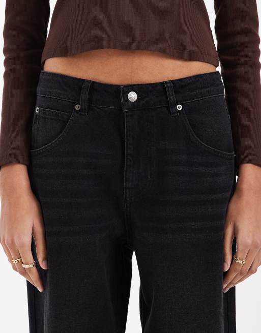 ASOS DESIGN Tall - Baggy jeans met lage taille in zwarte wassing, 5 van 5