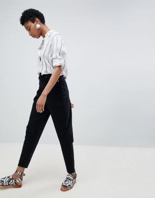 tall black boyfriend jeans
