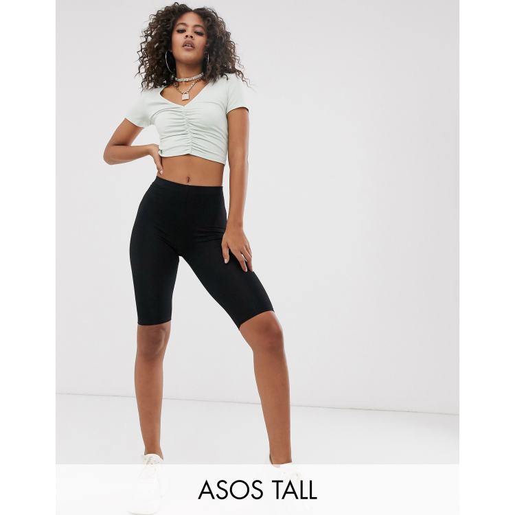 ASOS DESIGN basic legging shorts